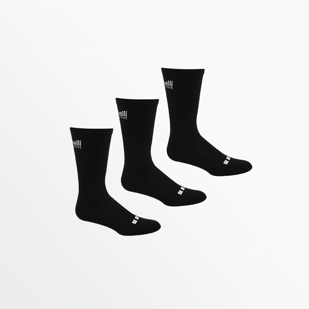 Basics CS-COOL Cushioned Crew Socks Capelli Sport S