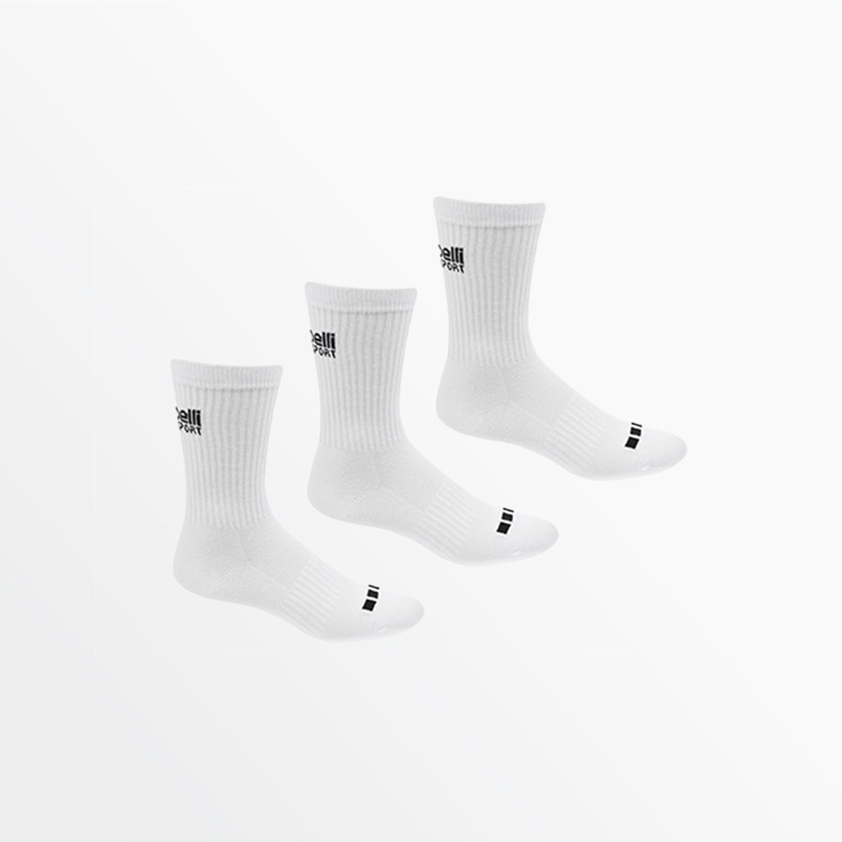 Basics CS-COOL Cushioned Crew Socks Capelli Sport XS